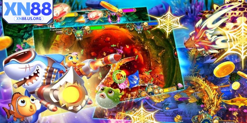 Sảnh chơi cung cấp nhiều lựa chọn để ngư thủ không cảm thấy nhàm chán