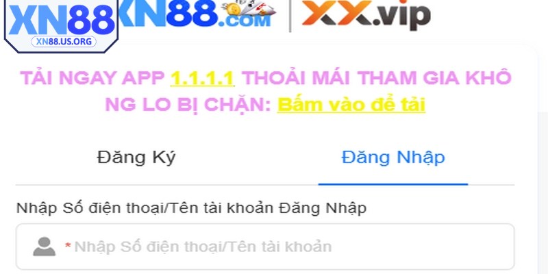 Cách đăng nhập XN88 chi tiết và đầy đủ