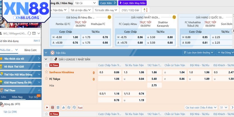 Cách tham gia cá cược thể thao tại XN88